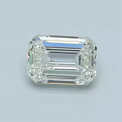 0.80ct H VVS1 Rare Carat Ideal Cut Emerald Diamond