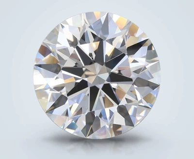 5.76ct E VVS1 Rare Carat Ideal Cut Round Lab Grown Diamond