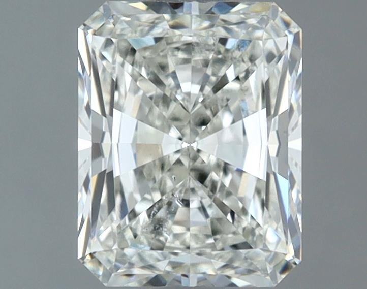 1.52ct H SI1 Rare Carat Ideal Cut Radiant Diamond