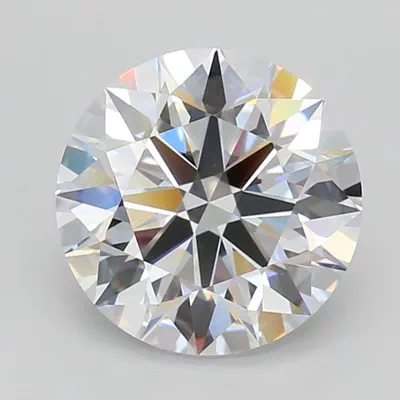 3.05ct E FL Rare Carat Ideal Cut Round Lab Grown Diamond