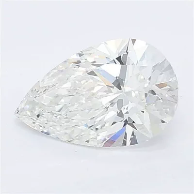 0.99ct E VS1 Rare Carat Ideal Cut Pear Lab Grown Diamond
