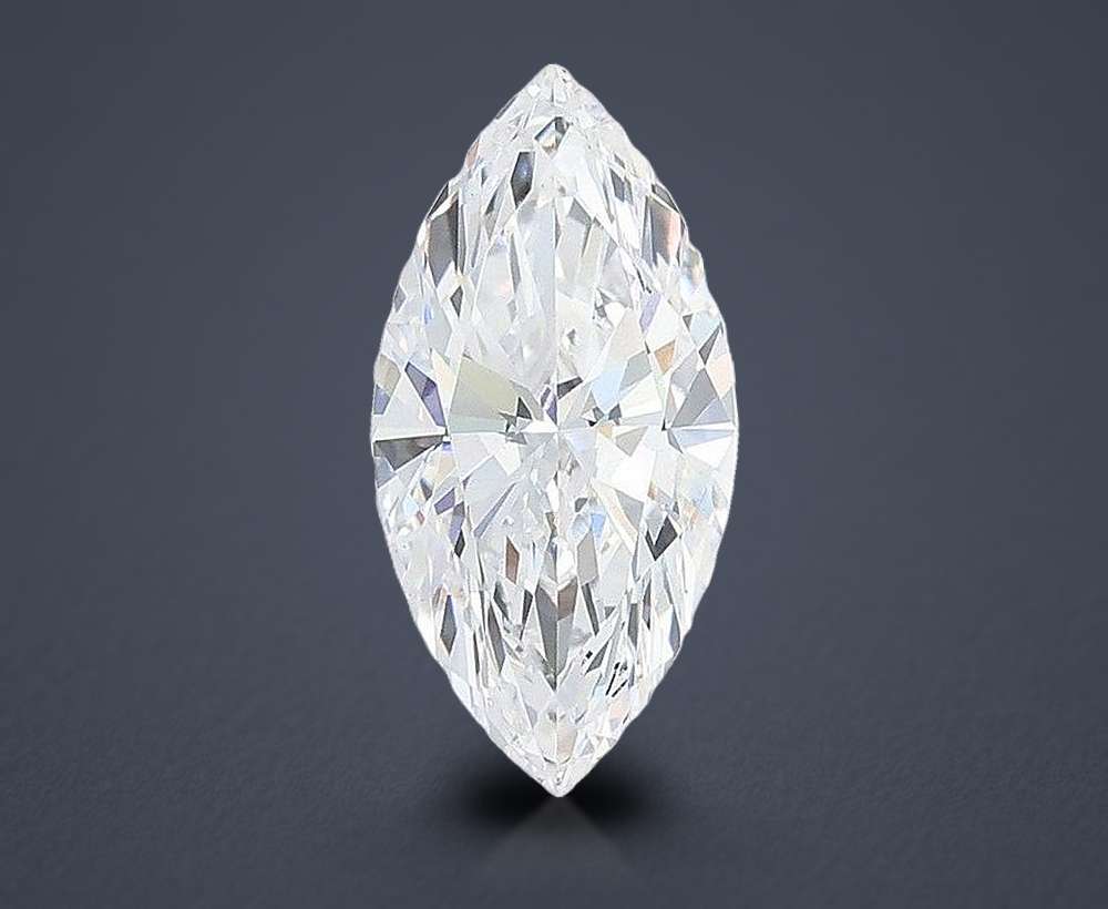 1.52ct D VS1 Rare Carat Ideal Cut Marquise Lab Grown Diamond