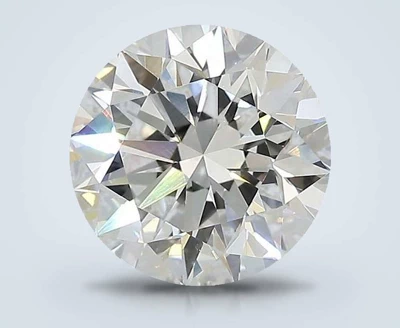 4.05ct D VS2 Rare Carat Ideal Cut Round Lab Grown Diamond
