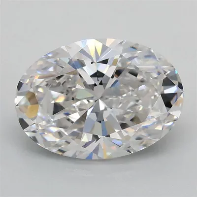 2.08ct E VS1 Rare Carat Ideal Cut Oval Lab Grown Diamond