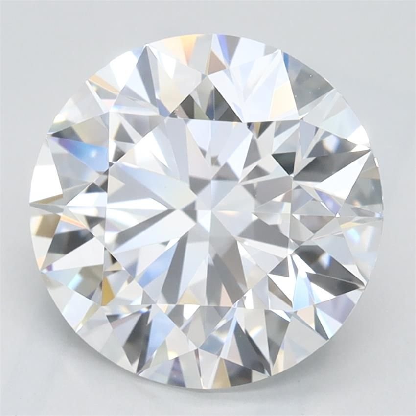 2.84ct D VVS1 Rare Carat Ideal Cut Round Lab Grown Diamond