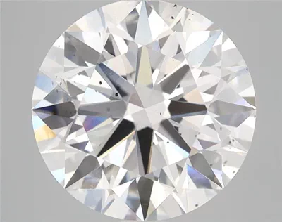 4.02ct F SI1 Rare Carat Ideal Cut Round Lab Grown Diamond