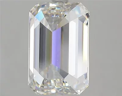 3.54ct H VS2 Rare Carat Ideal Cut Emerald Lab Grown Diamond