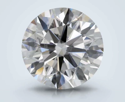 3.02ct E SI2 Rare Carat Ideal Cut Round Lab Grown Diamond