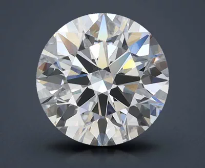 1.42ct E FL Rare Carat Ideal Cut Round Lab Grown Diamond