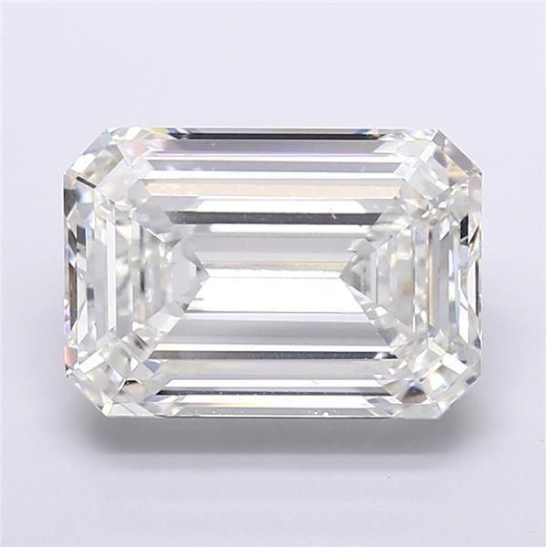 19.09ct G VVS2 Rare Carat Ideal Cut Emerald Lab Grown Diamond