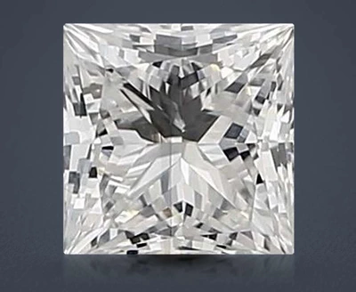 0.90ct E VS2 Excellent Cut Princess Lab Grown Diamond
