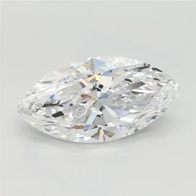 2.18ct D IF Very Good Cut Marquise Lab Grown Diamond