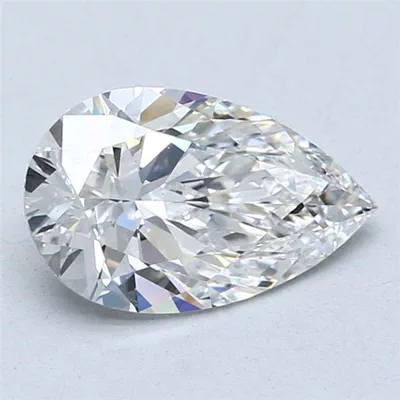 1.55ct E VS1 Rare Carat Ideal Cut Pear Lab Grown Diamond