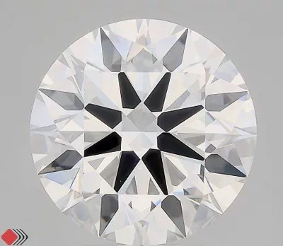 5.09ct G FL Rare Carat Ideal Cut Round Diamond