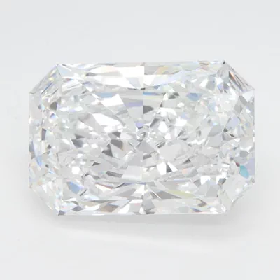 3.08ct D VVS2 Rare Carat Ideal Cut Radiant Lab Grown Diamond