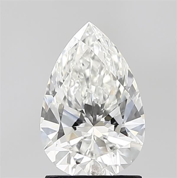 1.48ct F VVS1 Rare Carat Ideal Cut Pear Lab Grown Diamond