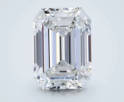 2.51ct H VS1 Rare Carat Ideal Cut Emerald Diamond