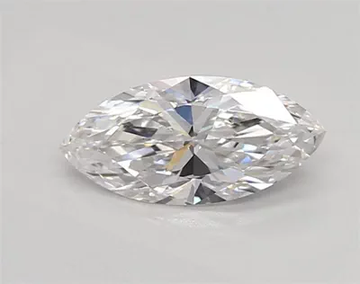0.64ct D VVS2 Rare Carat Ideal Cut Marquise Lab Grown Diamond
