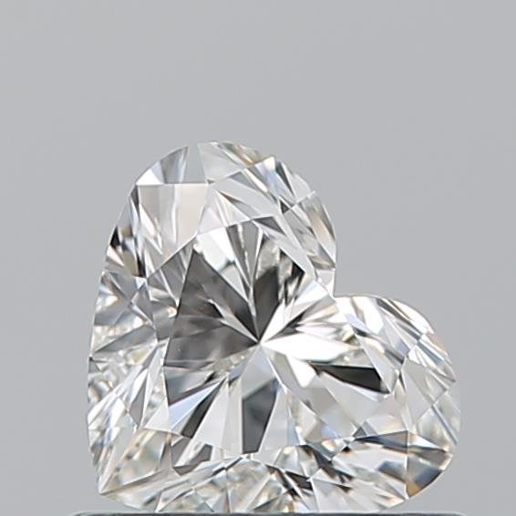 0.58ct I VVS2 Rare Carat Ideal Cut Heart Diamond