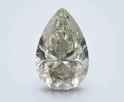 4.51ct J SI2 Rare Carat Ideal Cut Pear Diamond