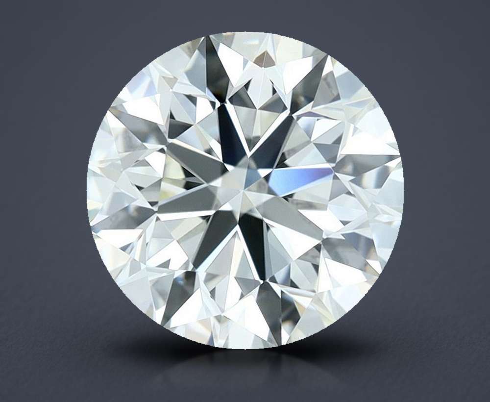 2.50ct I IF Excellent Cut Round Diamond