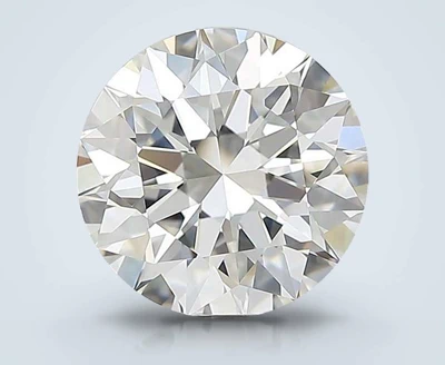 2.52ct H IF Rare Carat Ideal Cut Round Diamond