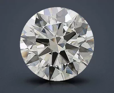 3.01ct K VVS2 Rare Carat Ideal Cut Round Diamond