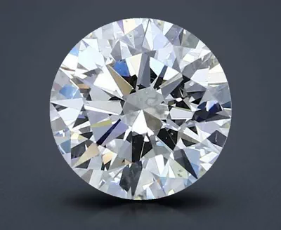 2.49ct J SI2 Rare Carat Ideal Cut Round Diamond