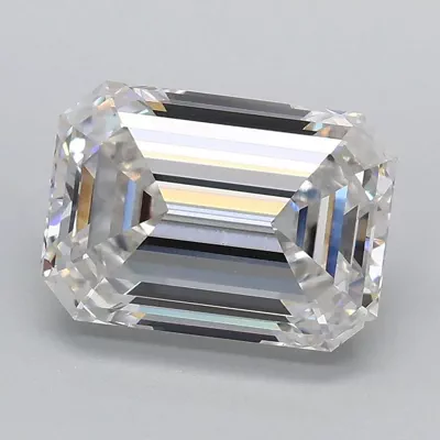 2.10ct G VS1 Rare Carat Ideal Cut Emerald Lab Grown Diamond