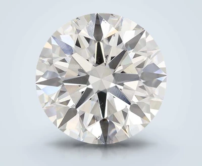 6.03ct F SI1 Rare Carat Ideal Cut Round Lab Grown Diamond