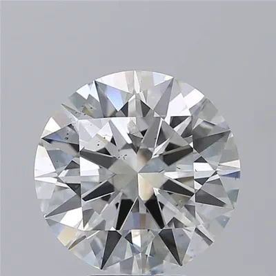 6.53ct G SI2 Excellent Cut Round Diamond