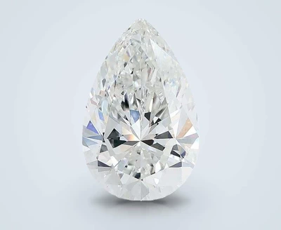 3.51ct F VVS2 Rare Carat Ideal Cut Pear Lab Grown Diamond