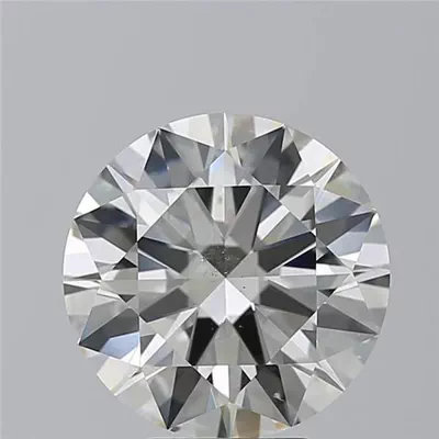 5.03ct K SI1 Excellent Cut Round Diamond