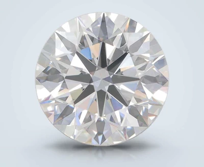 5.01ct G VVS1 Rare Carat Ideal Cut Round Lab Grown Diamond