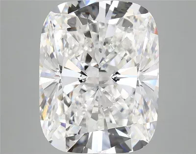 7.44ct E VVS2 Rare Carat Ideal Cut Cushion Lab Grown Diamond