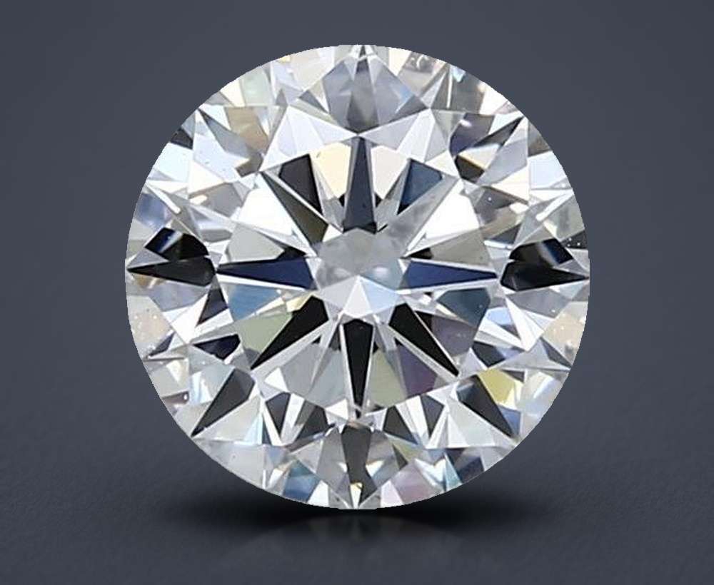 1.50ct D VS2 Excellent Cut Round Lab Grown Diamond
