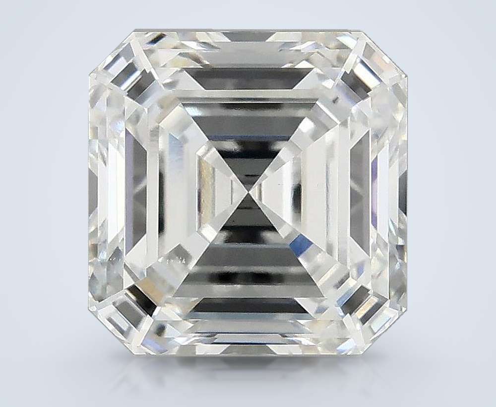 3.10ct E VS1 Rare Carat Ideal Cut Asscher Lab Grown Diamond