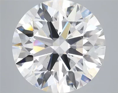 7.13ct F VS2 Rare Carat Ideal Cut Round Lab Grown Diamond