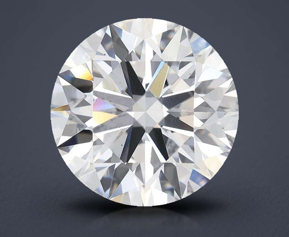 7.13ct F VS2 Rare Carat Ideal Cut Round Lab Grown Diamond