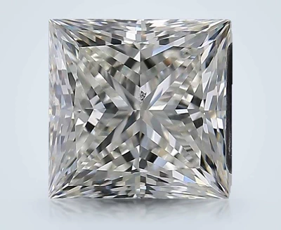 3.20ct I SI1 Rare Carat Ideal Cut Princess Diamond