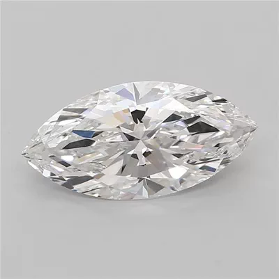 3.03ct E VS1 Rare Carat Ideal Cut Marquise Lab Grown Diamond