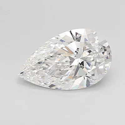 1.13ct D VVS1 Rare Carat Ideal Cut Pear Lab Grown Diamond