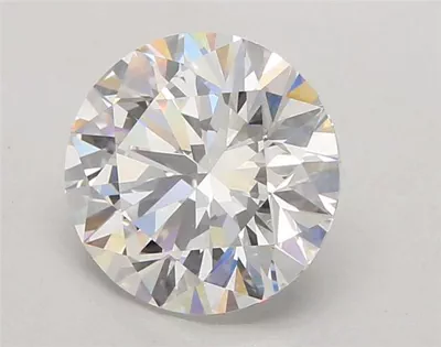 3.52ct E VVS2 Rare Carat Ideal Cut Round Lab Grown Diamond