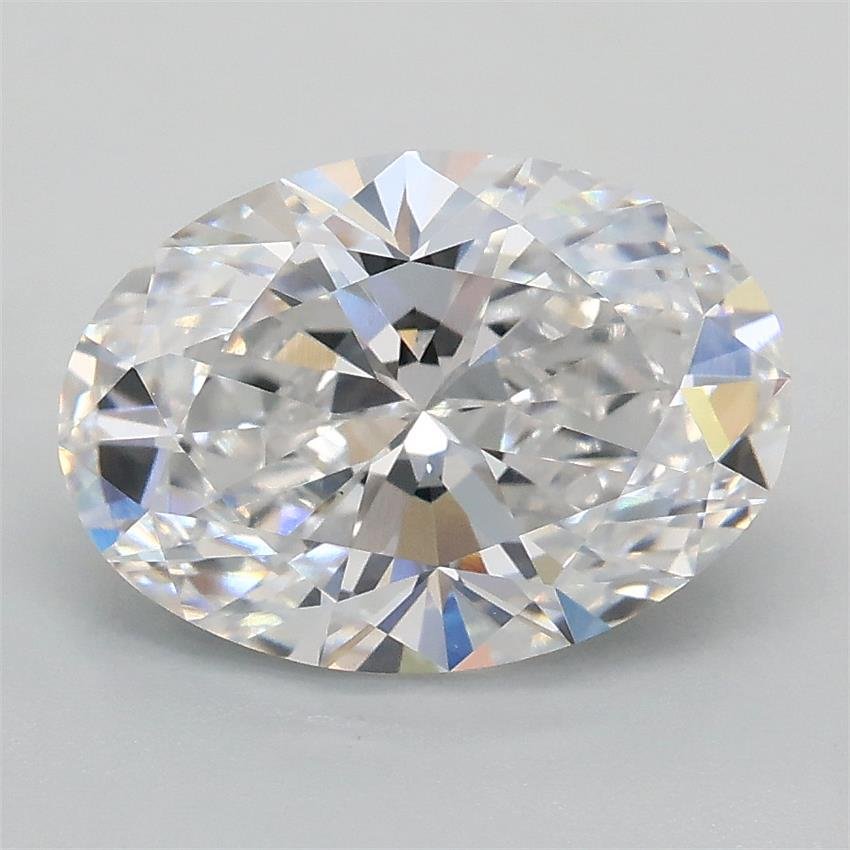 2.08ct D VS1 Rare Carat Ideal Cut Oval Lab Grown Diamond