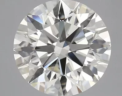 3.51ct I VVS2 Rare Carat Ideal Cut Round Diamond