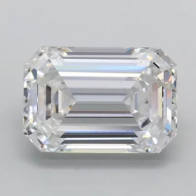 2.09ct E VVS2 Rare Carat Ideal Cut Emerald Lab Grown Diamond