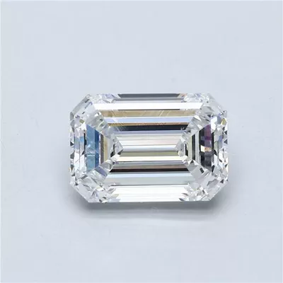 3.08ct D VS1 Excellent Cut Emerald Diamond
