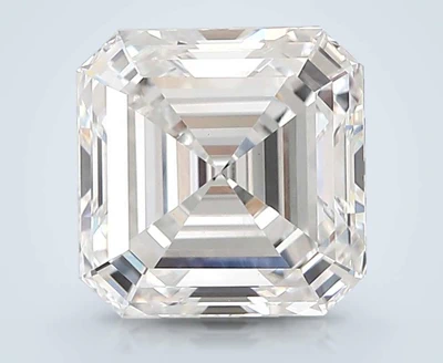 4.06ct F VS1 Rare Carat Ideal Cut Asscher Lab Grown Diamond
