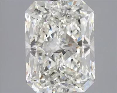 3.05ct I SI2 Rare Carat Ideal Cut Radiant Diamond