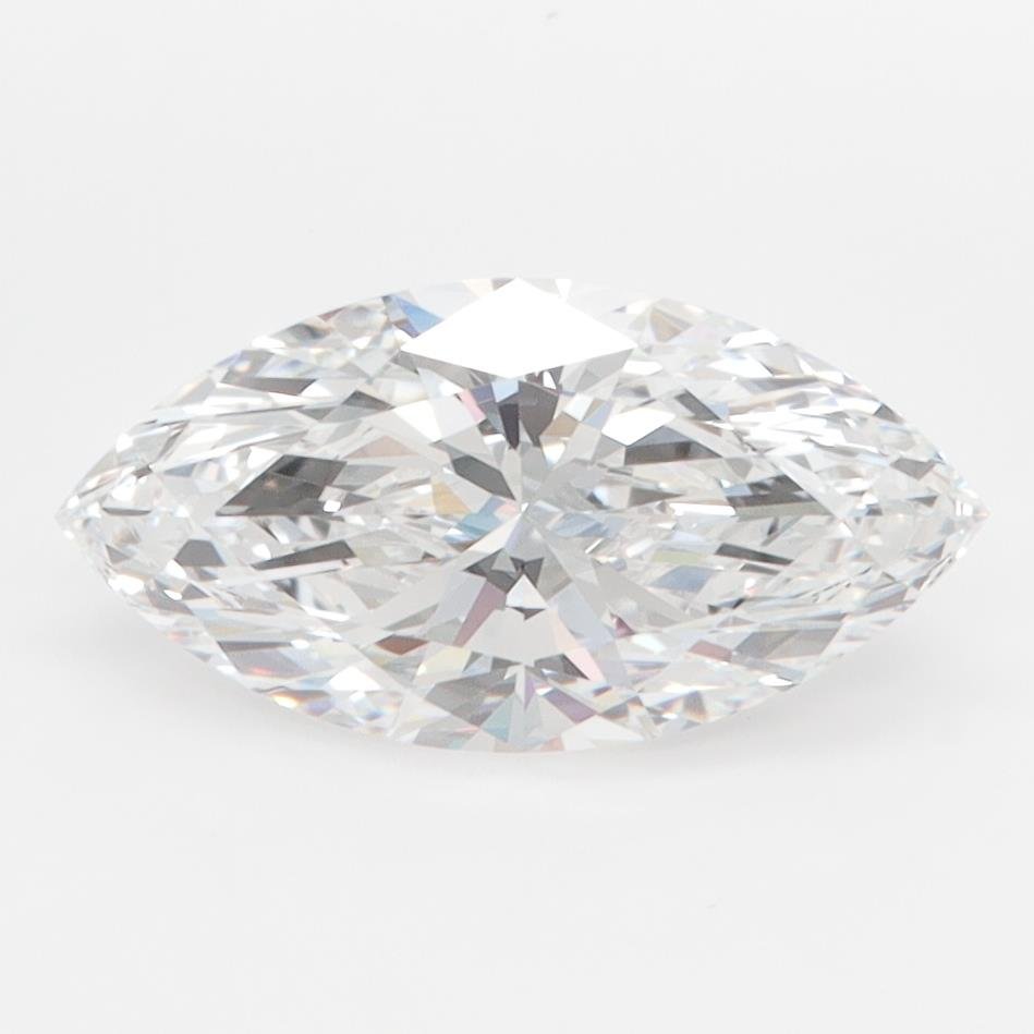 1.21ct D VVS2 Rare Carat Ideal Cut Marquise Lab Grown Diamond